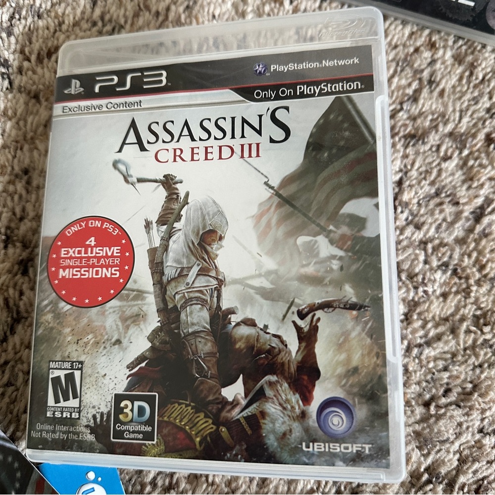 Assassin's Creed III Game for PS3